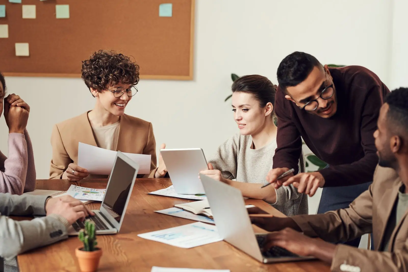 Lending team reviewing an application flow